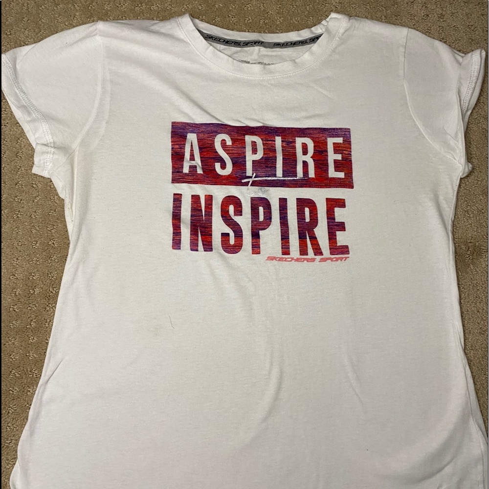 white active tee